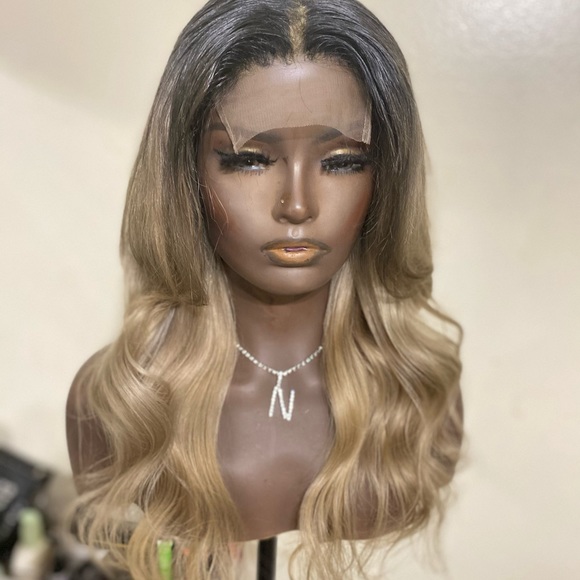 Ombre Coloured Human Hair Wig! - Picture 4 of 4